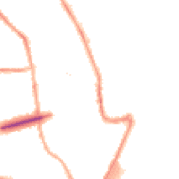 Night-time road noise heatmap for CH44 6NB