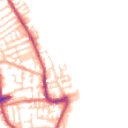 Daytime road noise heatmap for CH44 6PH