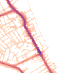 Daytime road noise heatmap for CH44 8BS