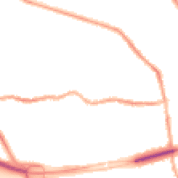 Night-time road noise heatmap for CH44 9BD