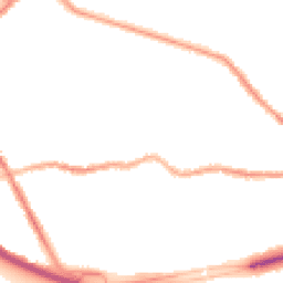 Night-time road noise heatmap for CH44 9BZ