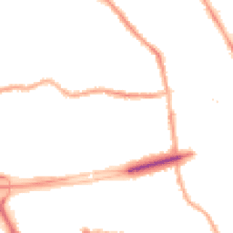 Night-time road noise heatmap for CH44 9EP