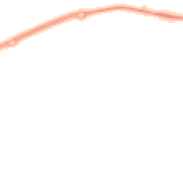 Night-time road noise heatmap for CH45 0LZ