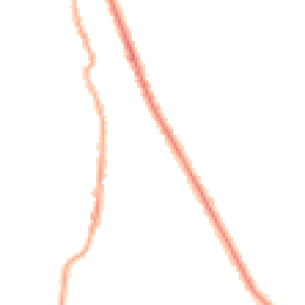 Night-time road noise heatmap for CH45 1HA