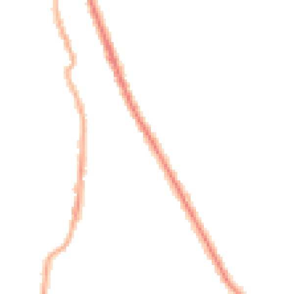 Night-time road noise heatmap for CH45 1HB