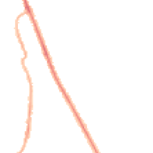 Night-time road noise heatmap for CH45 1HX