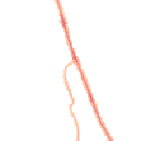 Night-time road noise heatmap for CH45 5AW