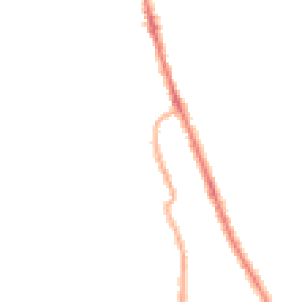 Night-time road noise heatmap for CH45 5BF