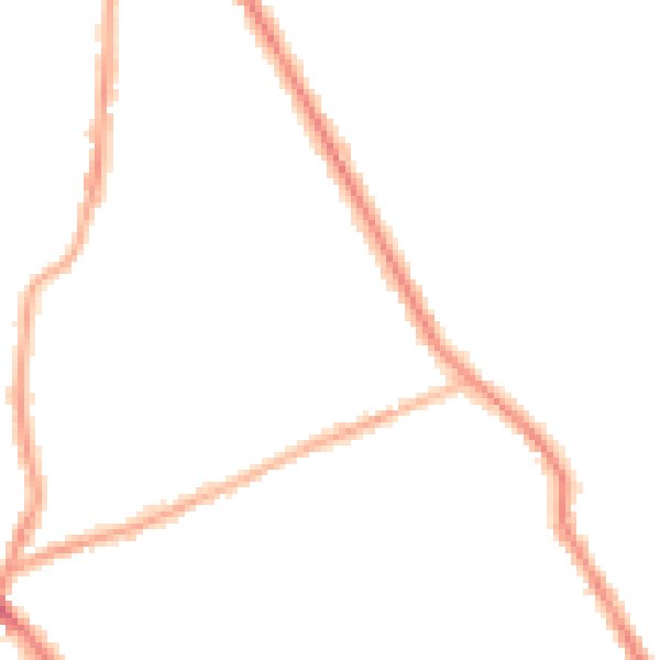 Night-time road noise heatmap for CH45 7QF