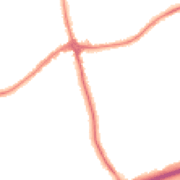 Night-time road noise heatmap for CH46 0PE