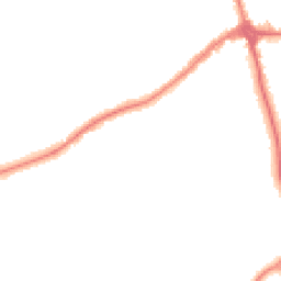 Night-time road noise heatmap for CH46 0QZ