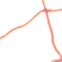 Night-time road noise heatmap for CH46 0RE