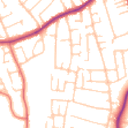 Daytime road noise heatmap for CH46 0RH