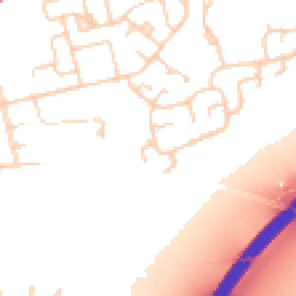 Daytime road noise heatmap for CH46 1RU