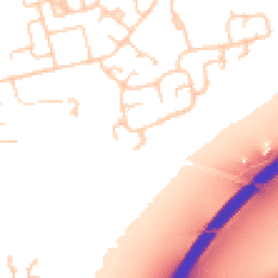 Daytime road noise heatmap for CH46 1RY