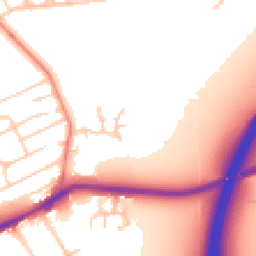 Daytime road noise heatmap for CH46 1SR