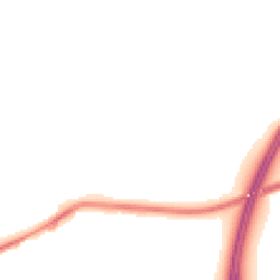 Night-time road noise heatmap for CH46 1SR