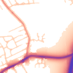 Daytime road noise heatmap for CH46 1SU