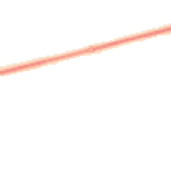 Night-time road noise heatmap for CH46 2QL