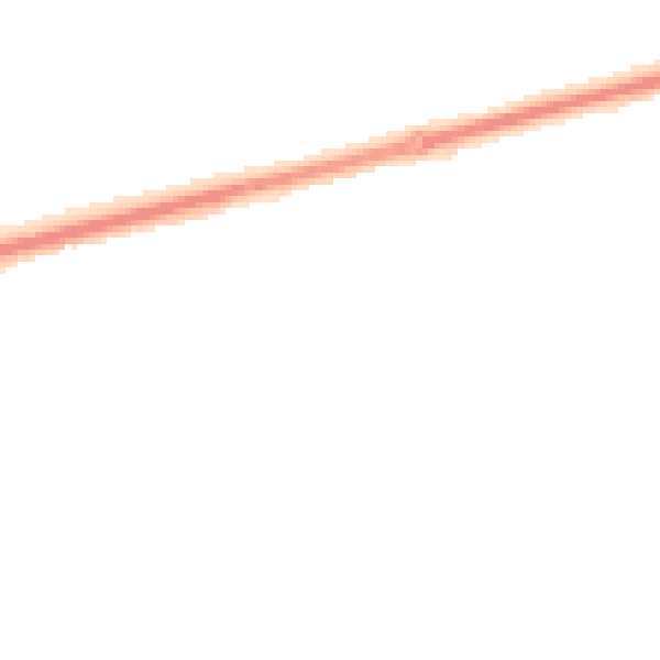 Night-time road noise heatmap for CH46 2QS