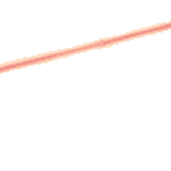 Night-time road noise heatmap for CH46 2QT