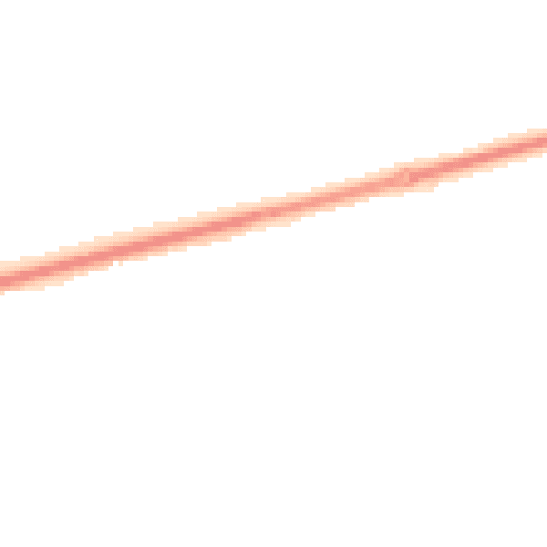 Night-time road noise heatmap for CH46 2RW