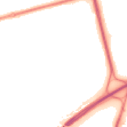 Night-time road noise heatmap for CH46 2RZ