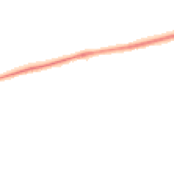 Night-time road noise heatmap for CH46 3SD