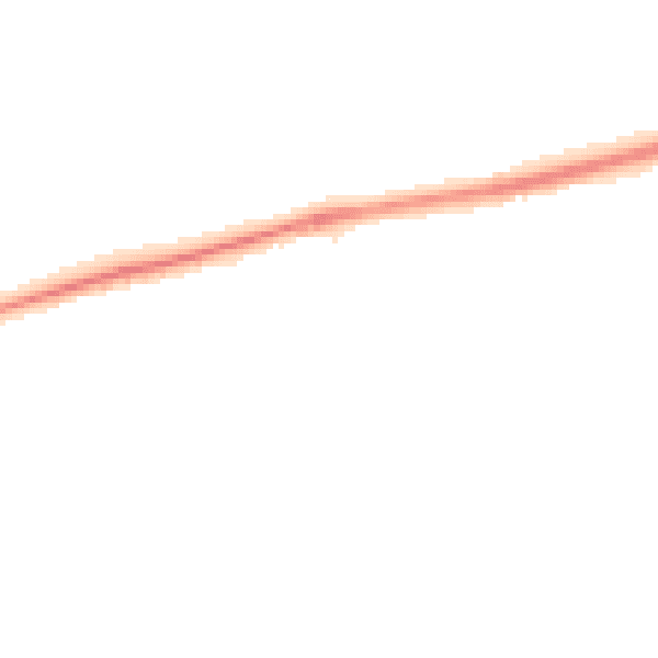 Night-time road noise heatmap for CH46 3SE