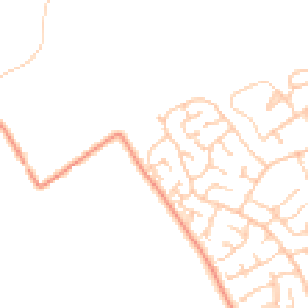 Daytime road noise heatmap for CH46 6FN