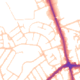 Daytime road noise heatmap for CH46 7UH