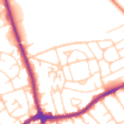 Daytime road noise heatmap for CH46 8SH