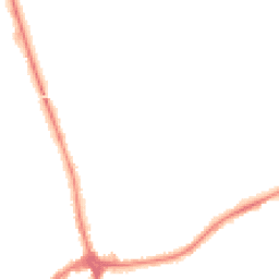 Night-time road noise heatmap for CH46 8SH