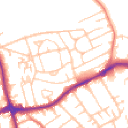 Daytime road noise heatmap for CH46 8SL
