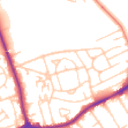 Daytime road noise heatmap for CH46 8SU