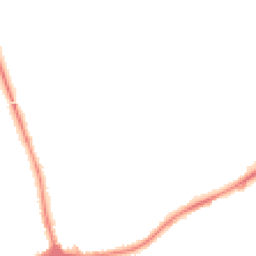 Night-time road noise heatmap for CH46 8SU