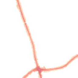 Night-time road noise heatmap for CH46 8TD