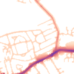 Daytime road noise heatmap for CH46 8UA