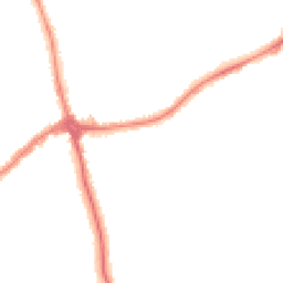 Night-time road noise heatmap for CH46 9QD