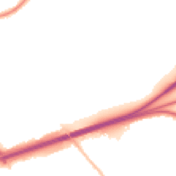 Night-time road noise heatmap for CH46 9RB