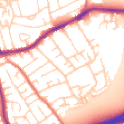 Daytime road noise heatmap for CH46 9RX