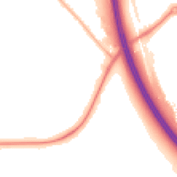 Night-time road noise heatmap for CH49 0TU