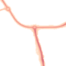 Night-time road noise heatmap for CH49 0UE