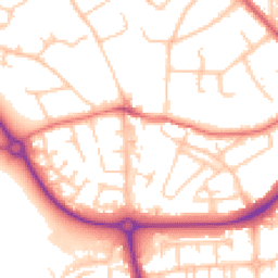 Daytime road noise heatmap for CH49 0US