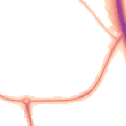 Night-time road noise heatmap for CH49 0UX
