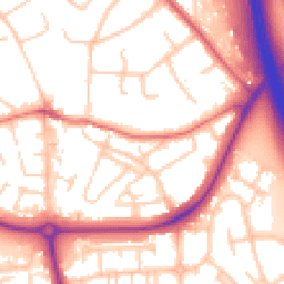 Daytime road noise heatmap for CH49 0UY