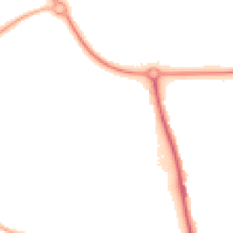Night-time road noise heatmap for CH49 0WJ