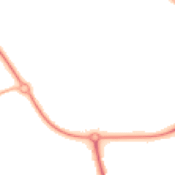 Night-time road noise heatmap for CH49 0XA