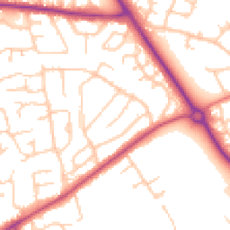 Daytime road noise heatmap for CH49 2ND