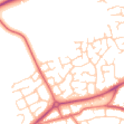 Daytime road noise heatmap for CH49 2QW
